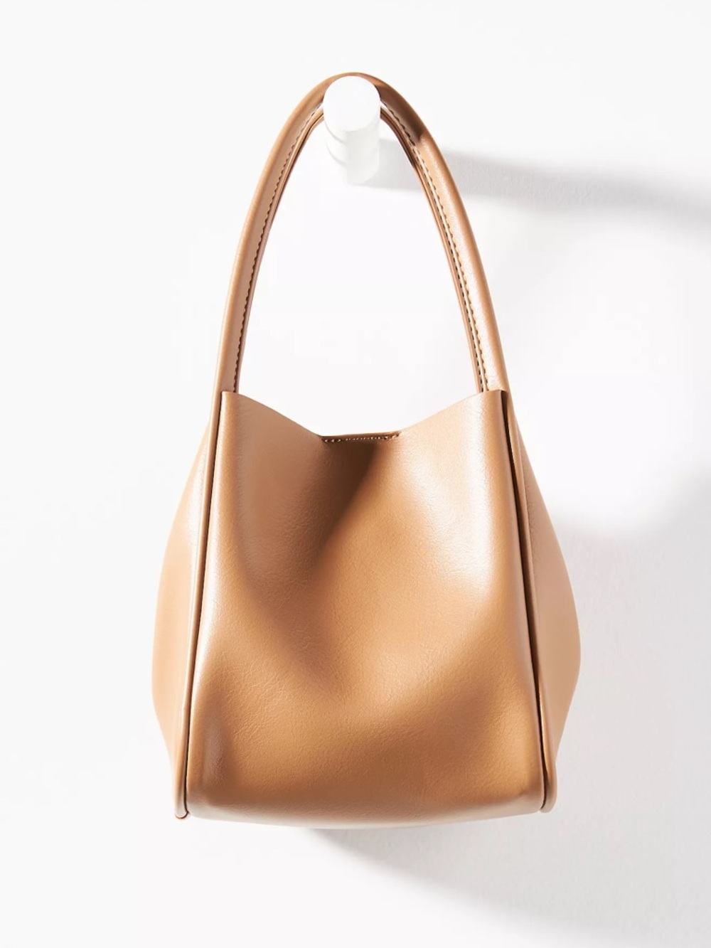 Anthropologie Hollace Tote mini tan Bag